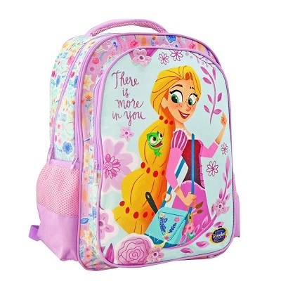 Σχολική Τσάντα Πλάτης με 3 Θήκες Tangled