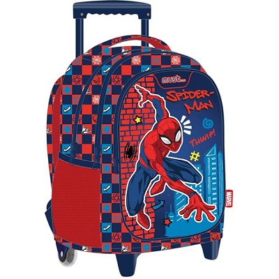 Σακίδιο Trolley Δημοτικού Spiderman 