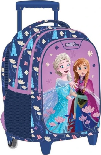 ΤΣΑΝΤΑ ΤΡΟΛΛΕΥ ΔΗΜΟΤΙΚΟΥ 34X20X44 3ΘΗΚΕΣ FROZEN