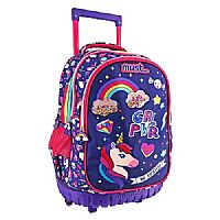 ΤΣΑΝΤΑ TROLLEY 34Χ20Χ44 εκ. 3 ΘΗΚΕΣ BE POSITIVE