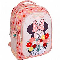  Τσάντα Πλάτης Δημοτικού Disney Minnie Mouse Happiness