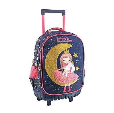 Τσάντα Τρόλεϊ Δημοτικού Girl Moon