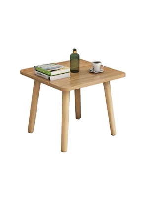 Τετράγωνο Τραπεζάκι Σαλονιού Ξύλινο 60x60x42εκ.