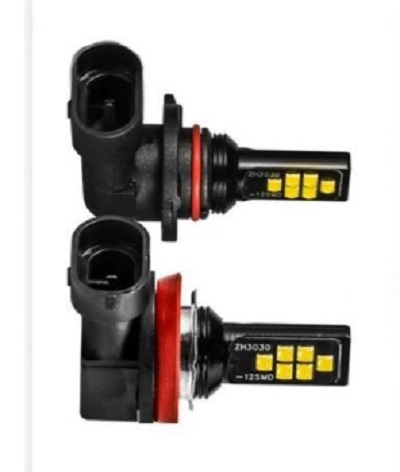 Λάμπα Αυτοκίνητου H10  Can-Bus Series LED 12 SMD 3030 8W 1200lm 360° DC 12V IP20 Ψυχρό Λευκό 6000K