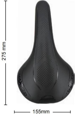  Μαύρη Σέλα Ποδηλάτου