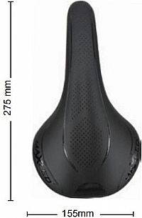  Μαύρη Σέλα Ποδηλάτου