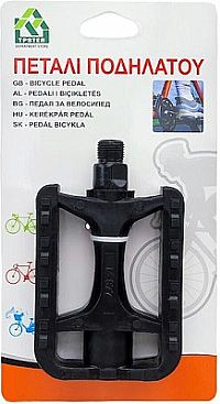  Πετάλια Ποδηλάτου Πλατφόρμα Μαύρα