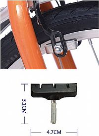 Τακακια Ποδηλατου 50mm 2pcs