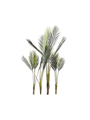 120 Cm Διακοσμητικό Τεχνητό Φυτό Φοίνικας