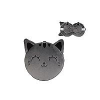 ΜΑΞΙΛΑΡΙ i-TOTAL XL2529 GREY CAT+SLEEP MASK 19x18cm