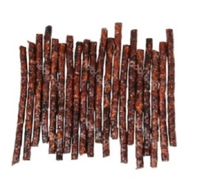  Sticks με Γεύση Βοδινό για Σκύλους απο Φυσικό Δέρμα 12,5εκ.AIGOSTAR 120gr (20 τμχ)