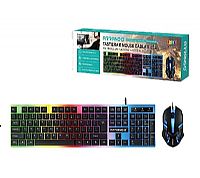 Arrango Gaming Σετ Πληκτρολόγιο με RGB φωτισμό και Ποντίκι