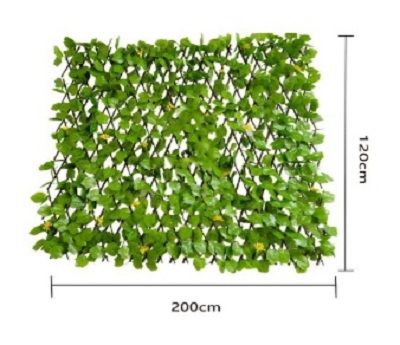 Συνθετικό Πάνελ Φυλλωσιάς 1.2x2m κιτρινο λουλουδακι