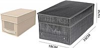 Υφασμάτινο Κουτί Αποθήκευσης Ρούχων 18x33x15cm
