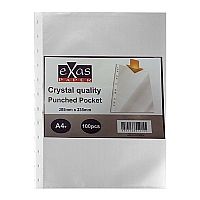 ΖΕΛΑΤΙΝΕΣ eX-OFFICE ΕΝΙΣΧΥΜΕΝΕΣ Α4+ TOP CLEAR100 ΤΕΜ