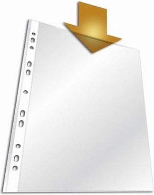 ΖΕΛΑΤΙΝΕΣ ΕΥΡΩΠΗΣ ΕΝΙΣΧΥΜΕΝΕΣ Α4 CLEAR TOP 42mic 100 ΤΕΜ