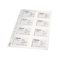 ΖΕΛΑΤΙΝΕΣ ESSELTE  ΓΙΑ BUSIN. CARD 8Θ 10Τ