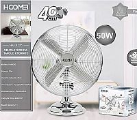 Hoomei Επιτραπέζιος Ανεμιστήρας 50W Διαμέτρου 40cm