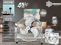 Hoomei ΗΜ-8280 Ανεμιστήρας Δαπέδου 120W Διαμέτρου 45cm