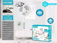 Hoomei Ανεμιστήρας Ορθοστάτης 45W Διαμέτρου 40cm