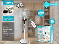 Hoomei Ανεμιστήρας Ορθοστάτης 45W Διαμέτρου 45cm