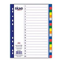 ΕΥΡΕΤΗΡΙΑ PP ΧΡΩΜΑΤΙΣΤΑ Α4 20Φ