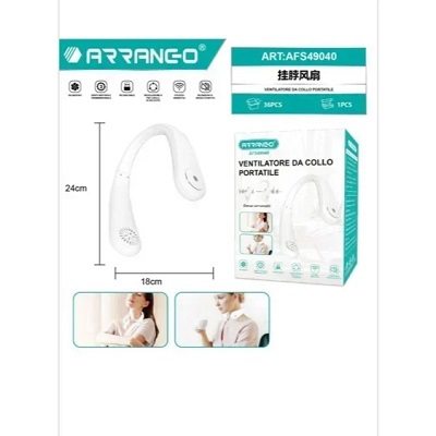 Επαναφορτιζόμενος Ανεμιστήρας Λαιμού 