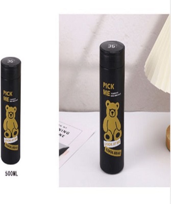 Παιδικό Παγούρι Θερμός Μαύρο 500ml