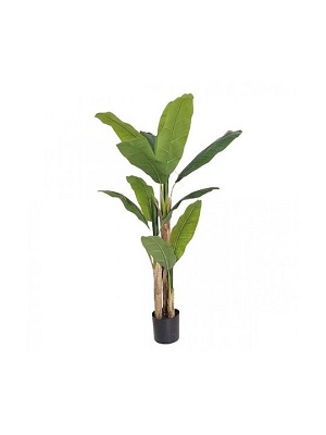 160cm Τεχνητό Διακοσμητικό Φυτό  3 Κορμούς Γλάστρα