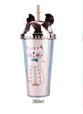 ΠΟΤΗΡΙ ΠΛΑΣΤΙΚΟ ΜΕ ΚΑΠΑΛΙ ΚΑΛΑΜΑΚΙ 380ml.