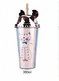 ΠΟΤΗΡΙ ΠΛΑΣΤΙΚΟ ΜΕ ΚΑΠΑΛΙ ΚΑΛΑΜΑΚΙ 380ml.