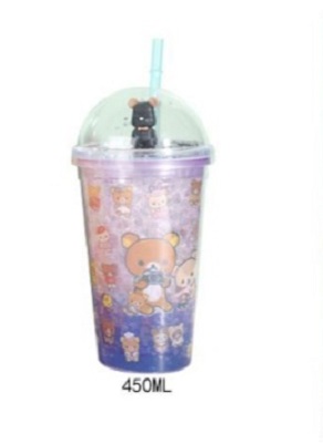 ΠΟΤΗΡΙ ΠΛΑΣΤΙΚΟ ΜΕ ΚΑΠΑΛΙ ΚΑΛΑΜΑΚΙ 450ml.