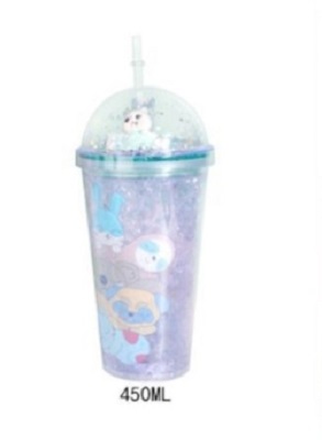 ΠΟΤΗΡΙ ΠΛΑΣΤΙΚΟ ΜΕ ΚΑΠΑΛΙ ΚΑΛΑΜΑΚΙ 450ml.