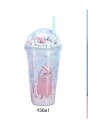 ΠΟΤΗΡΙ ΠΛΑΣΤΙΚΟ ΜΕ ΚΑΠΑΛΙ ΚΑΛΑΜΑΚΙ 450ml.