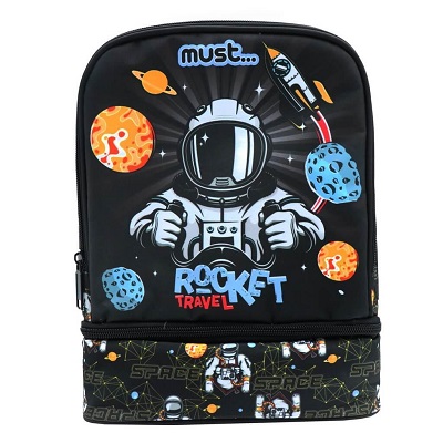 Τσαντάκι Φαγητού  Must Yummy Rocket Travel 2 Θήκες
