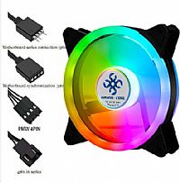 Case Fan 120mm με Σύνδεση 4-Pin PWM