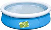 Παιδική Στρογγυλή Πισίνα Φουσκωτή 152x38εκ. Μπλε