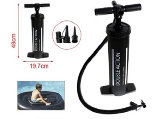 Τρόμπα Χειρός για Φουσκωτά Διπλής Ενέργειας