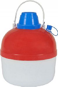 Θερμός Πλαστικό 5lt Κόκκινο