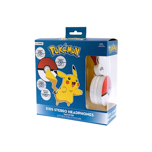  ΑΚΟΥΣΤΙΚΑ ΕΝΣΥΡΜΑΤΑ ΠΑΙΔΙΚΑ POKEMON POKEBALL KOKKINA