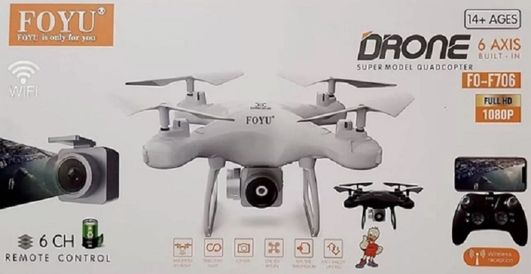 Κάμερα Drone Foyu  με βιντεοκάμερα μικρής εμβέλειας και τηλεχειριστήριο