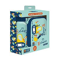 Σετ Φαγητού Must Team Excavator Φαγητοδοχείο 800ml-Παγούρι Αλουμινίου 500ml