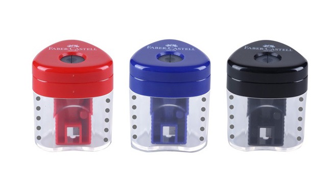 FABER-CASTELL ΞΥΣΤΡΑ ΜΟΝΗ GRIP AUTO - 3 ΧΡΩΜΑΤΑ