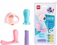 DELI ΛΑΒΗ ΜΟΛΥΒΙΟΥ ΑΝΑΤΟΜΙΚΗ ΠΛΑΣΤΙΚΟ 4 ΤΕΜΑΧΙΑ 190x100mm 